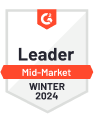 Birdeye's Award: Winter Mid Market Leader 2024