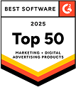 Top 50 Marketing + Digital Advertising Products 2025