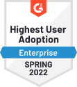 Highest User Adoption Ent Spring 22