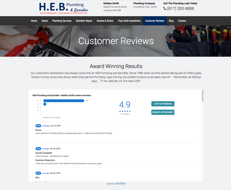 Heb Plumbing Profile