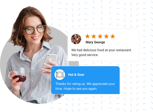 Respond to reviews in real-time