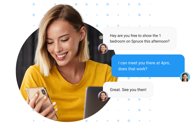 Stay in touch with texting