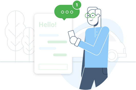 Convert site visitors, be engaged.