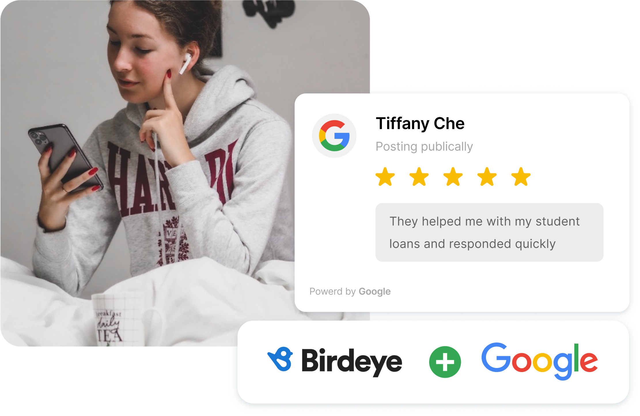 Podium vs Birdeye Experience 24/7 Support and Premier Google