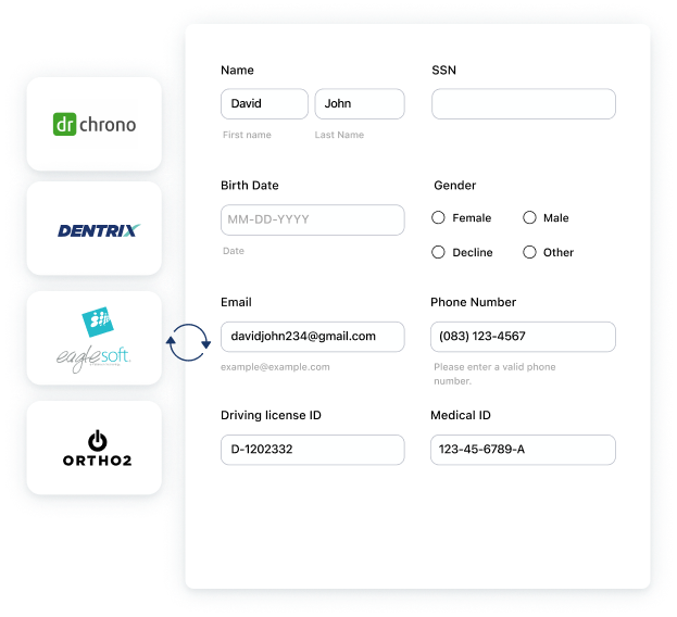 Push form data to your health record system