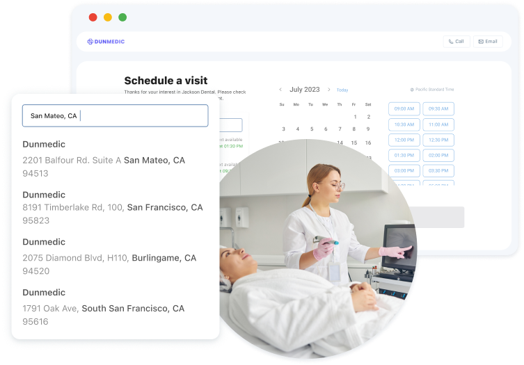 Simplify multi-location scheduling