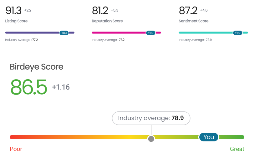 Birdeye Score