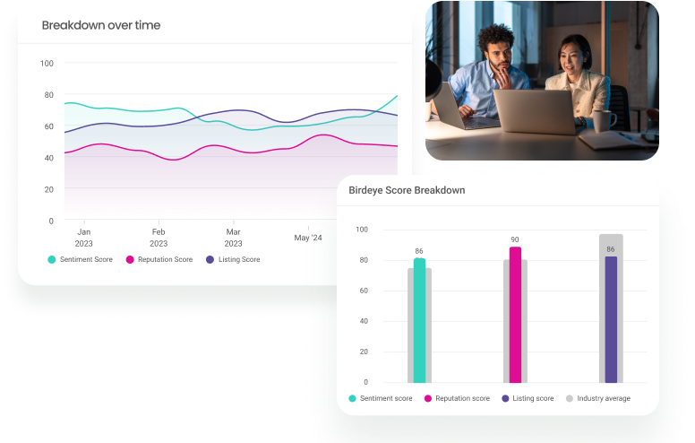 Birdeye Score Over Time