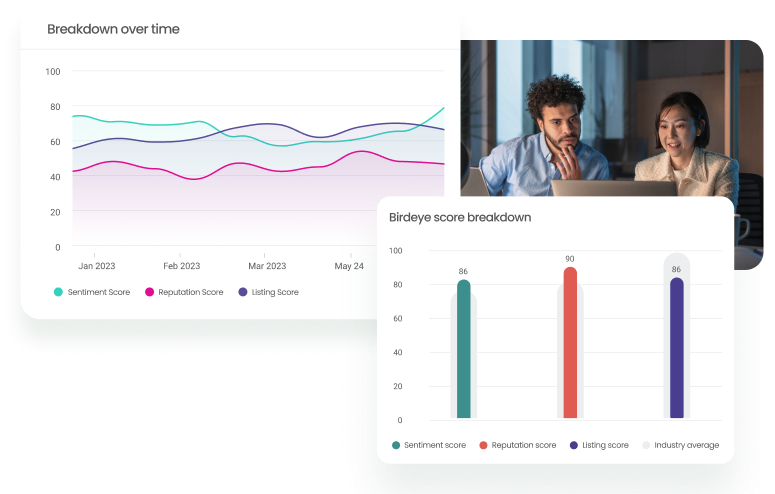 Birdeye Score Over Time