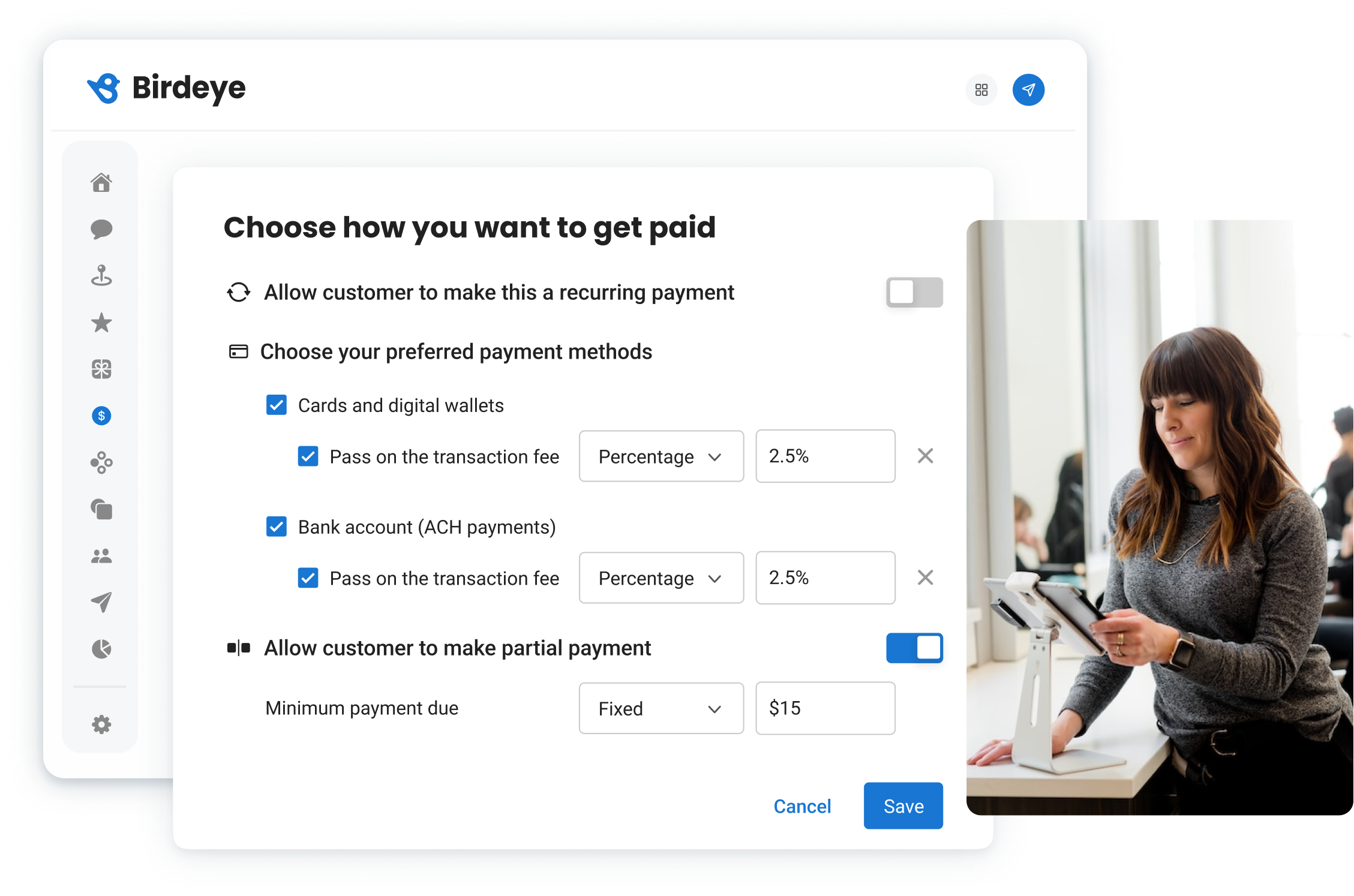 Payment Processing Secure Transparent Automated Payments Birdeye