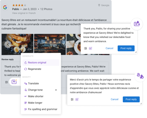 collect reviews in real-time