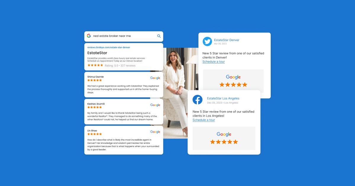 Business reviews marketing promotion online birdeye