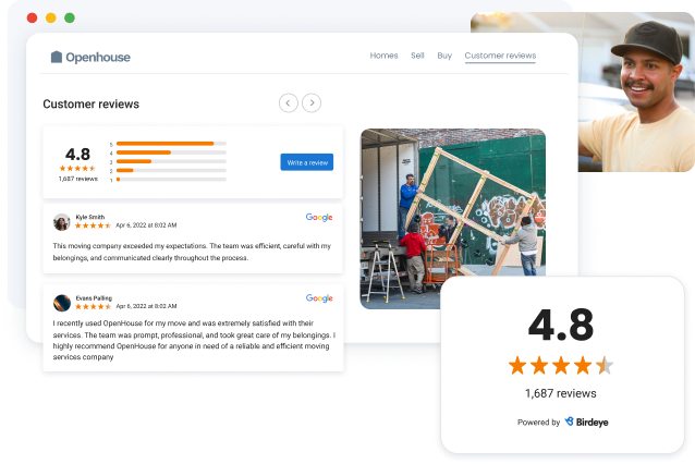 use reviews to build trust with customers