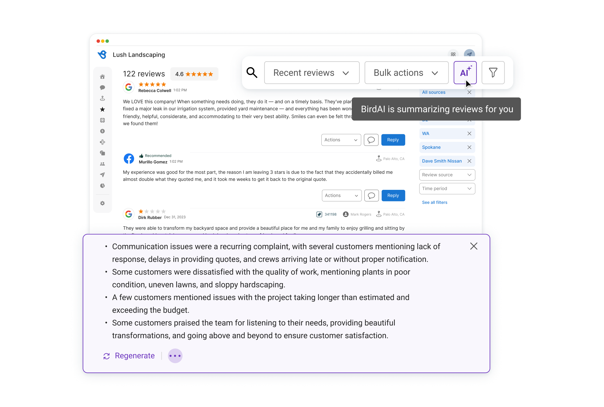 Leverage birdeye review reports for business growth birdeye