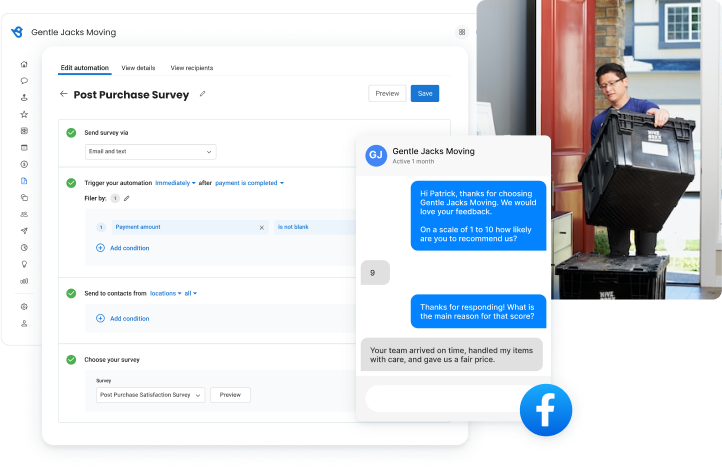 Send surveys on autopilot