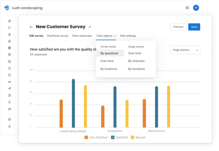 Create visual reports