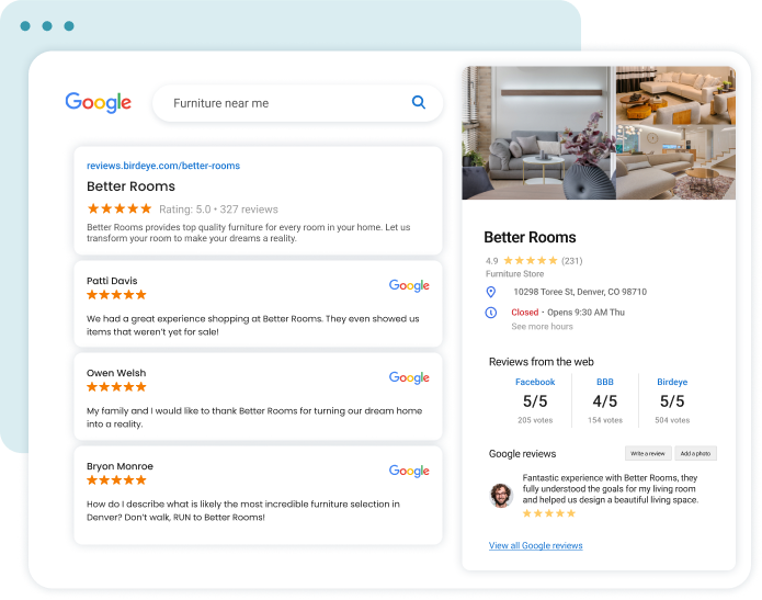 Rank higher on Google and everywhere customers search