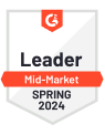 Birdeye's Award: Spring Mid Market Leader 2024