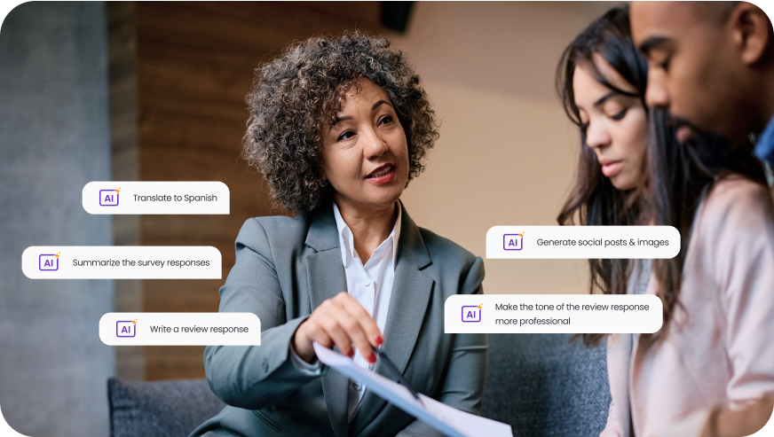 Power digital client experiences with AI