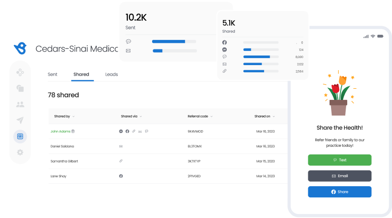 Automate and track referral campaigns at scale