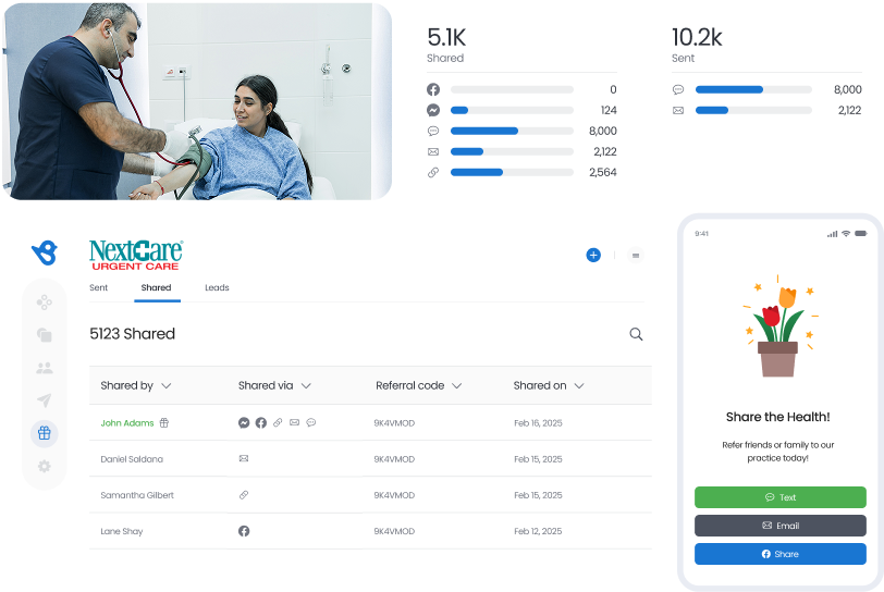 Automate and track referral campaigns at scale