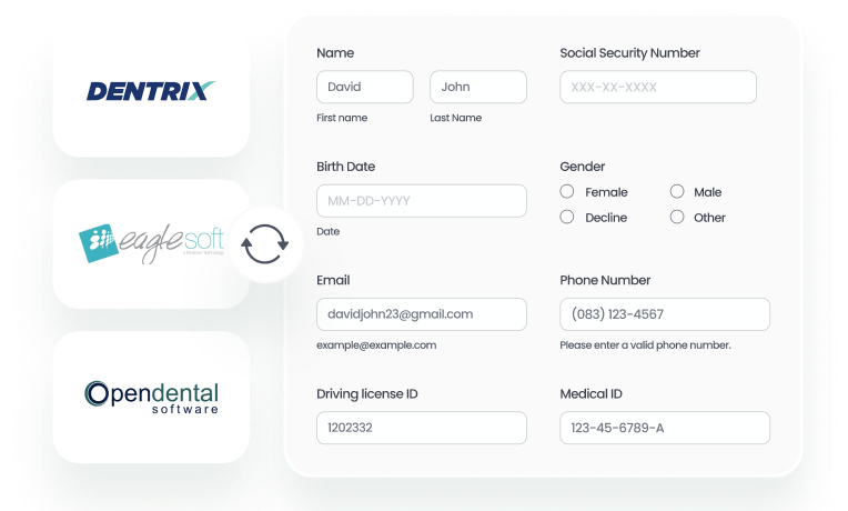 Push form data to your health record system