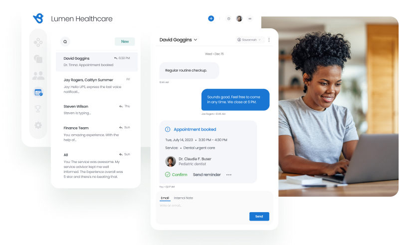 Manage your schedule with messaging