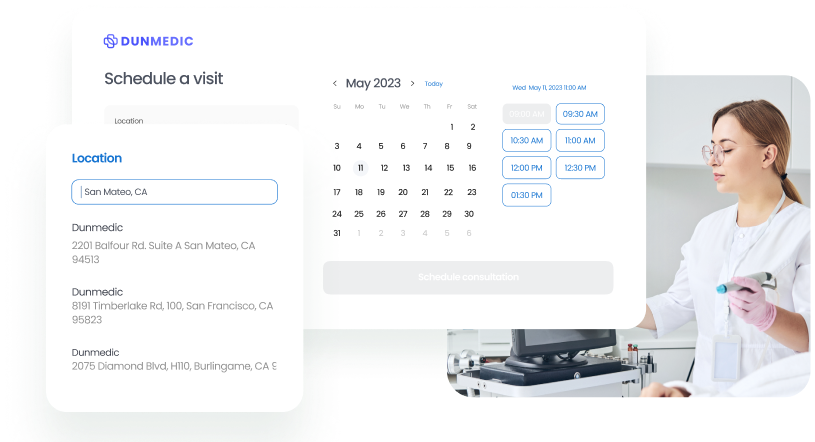 Simplify multi-location scheduling