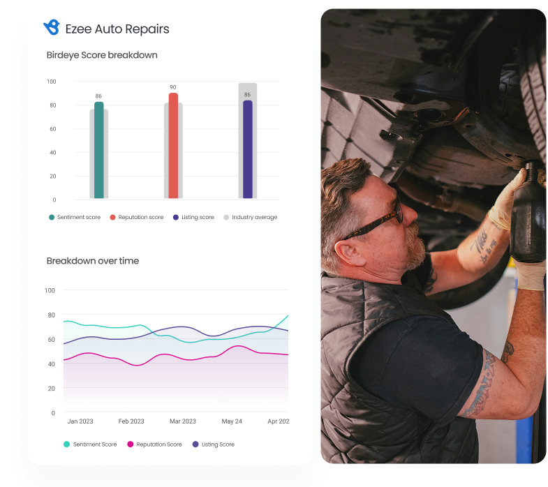 Birdeye Score Over Time