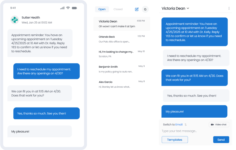 Keep an open dialogue