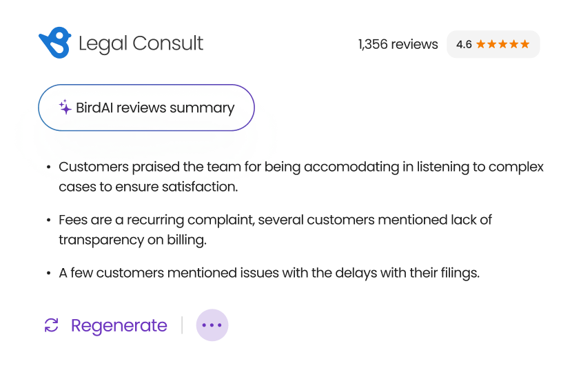 AI-Generated Review Summaries