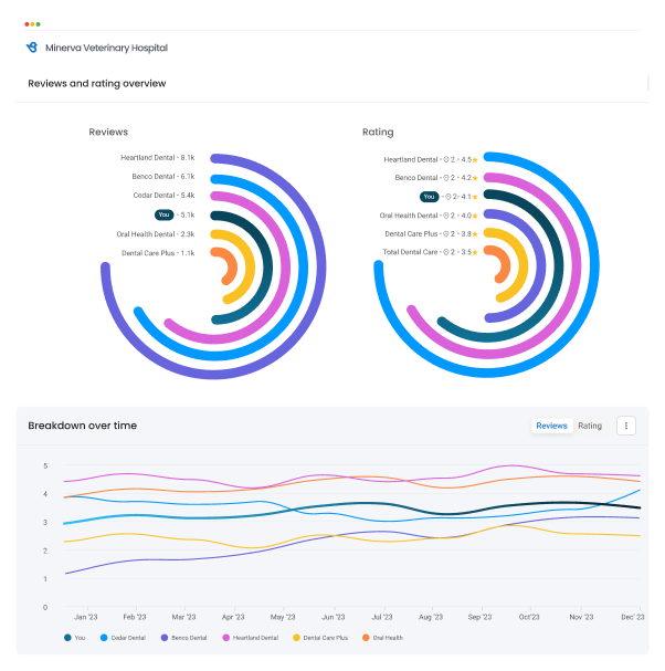 Online Reviews Reporting