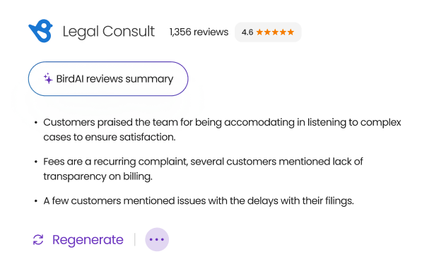 AI-Generated Review Summaries