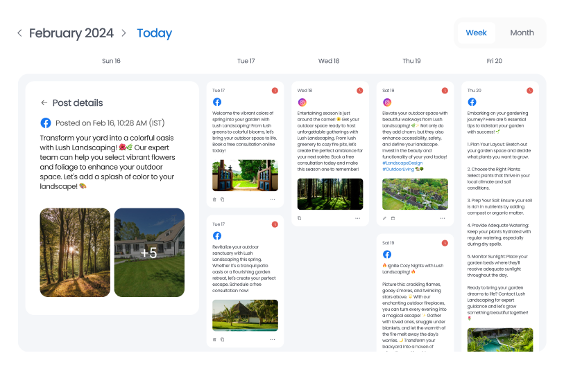 Social Calendar