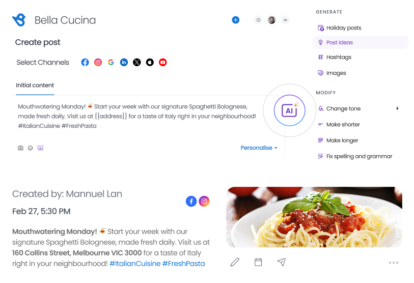 Social Media Software
