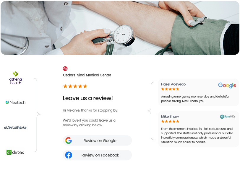 Easily collect reviews and improve online reputation