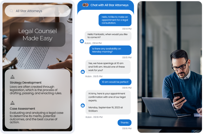 Convert website visitors with a AI chatbot