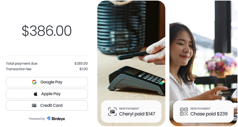 Get paid faster with digital payment options 