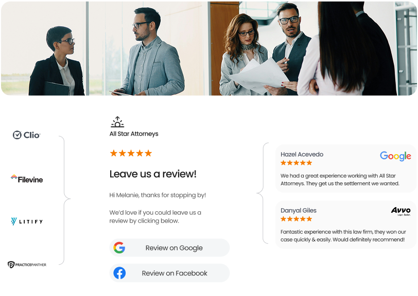 Easily collect reviews and improve online reputation