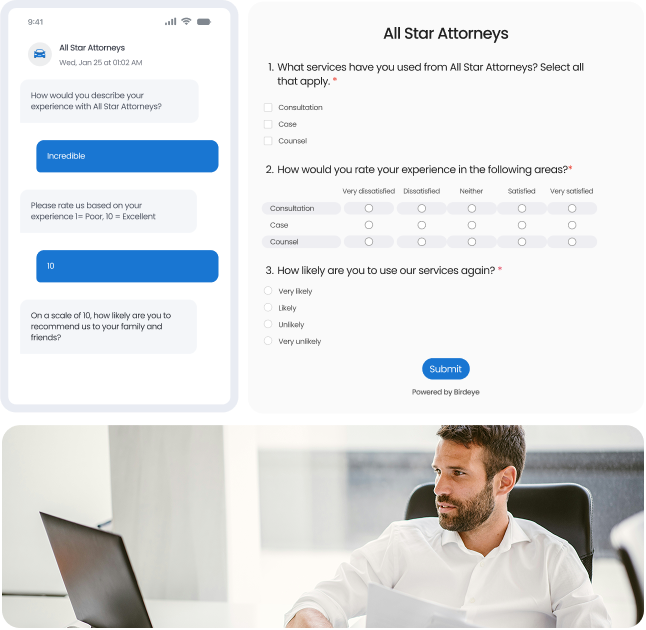 Gather feedback better with text-friendly surveys