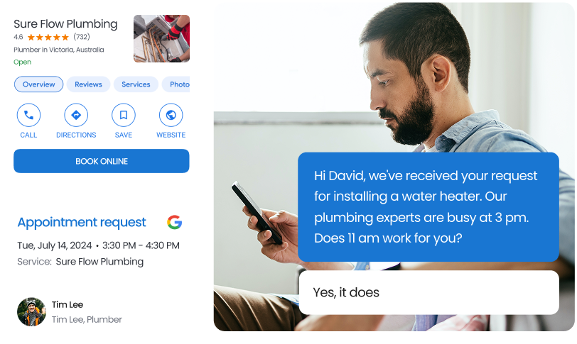 Reserve with Google