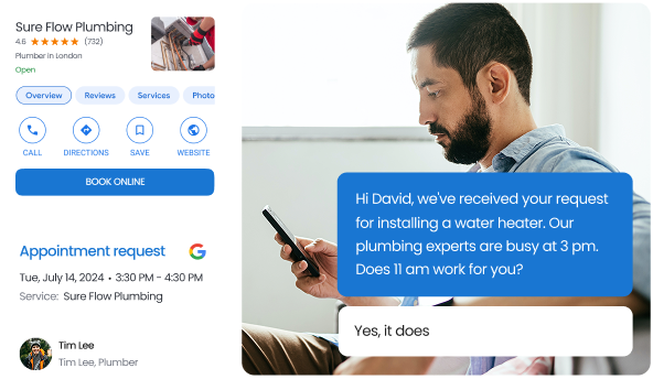 Reserve with Google