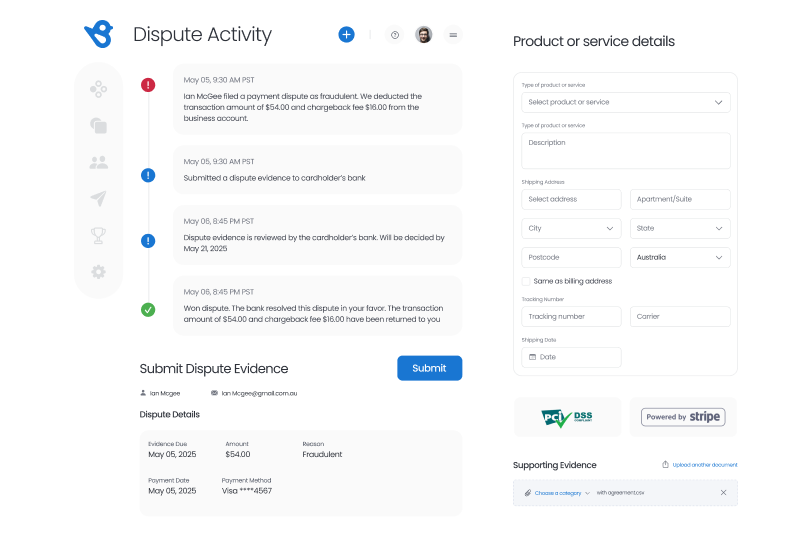 Fraud and Chargeback Support