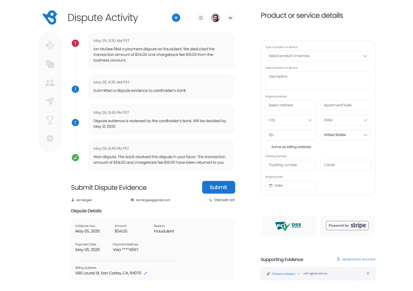 Fraud and Chargeback Support