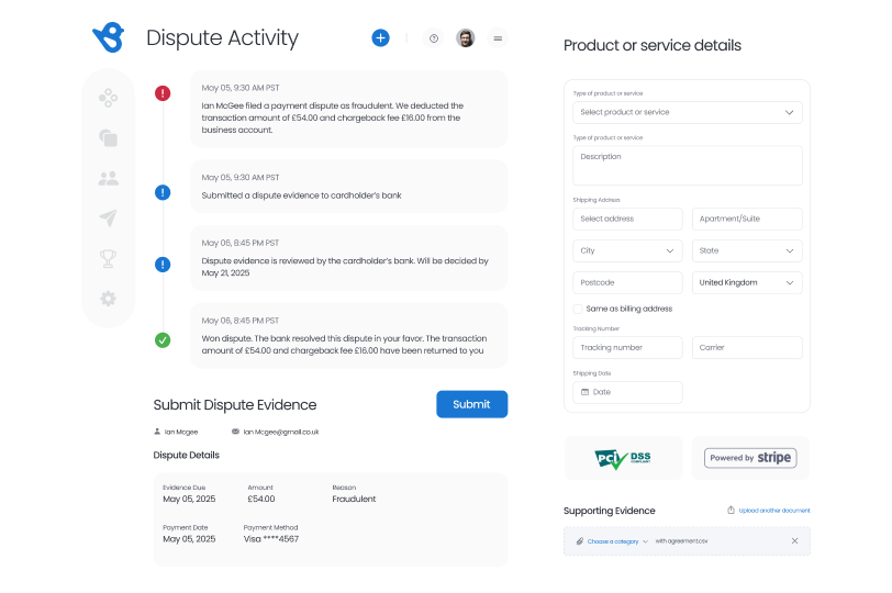 Fraud and Chargeback Support