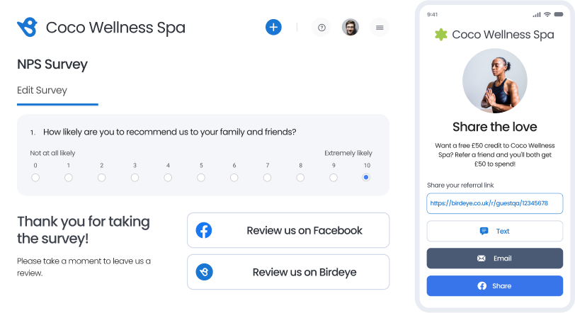 Review & Referrals