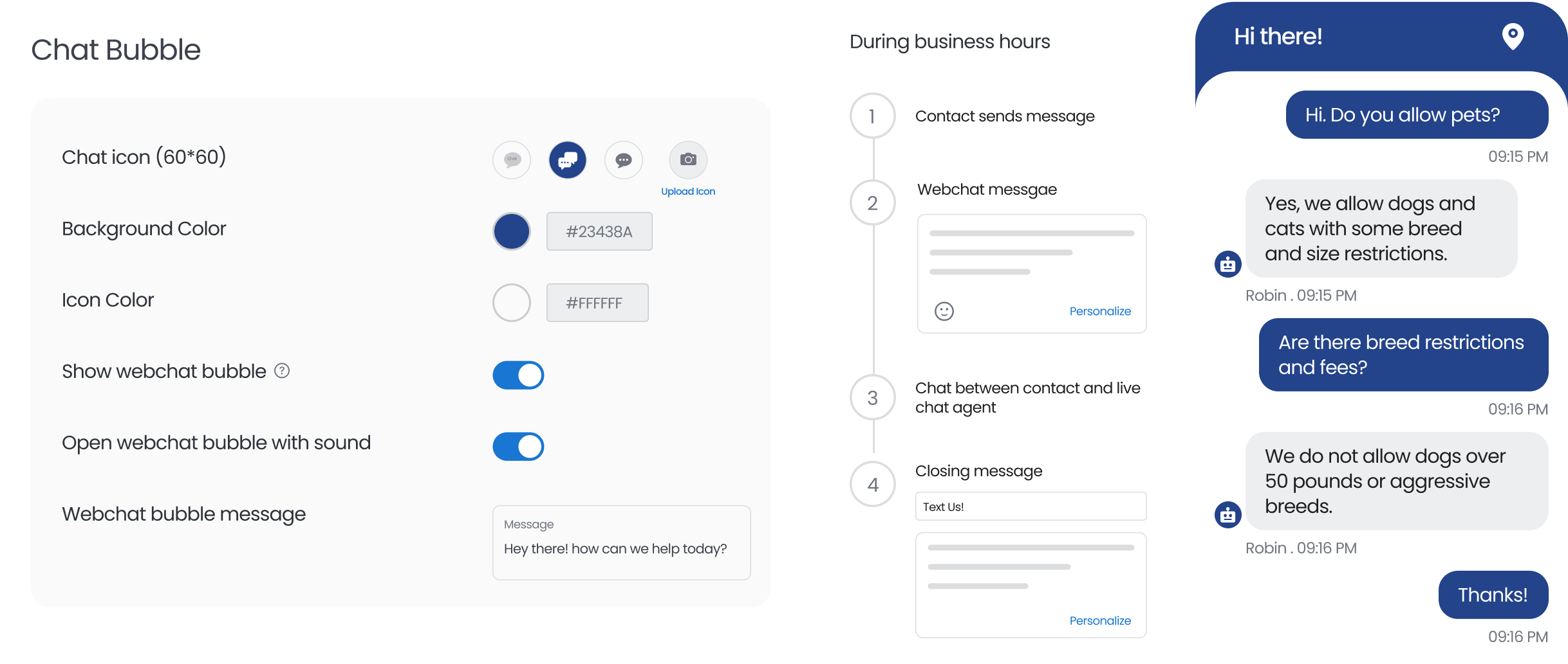 Chat Control Web WebChat Software | Birdeye