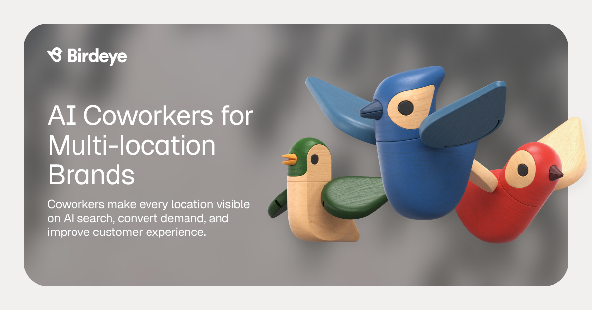 Preview image from AI Coworkers for Multi-location Brands | Birdeye