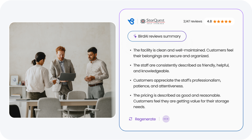 Summarize Review with AI