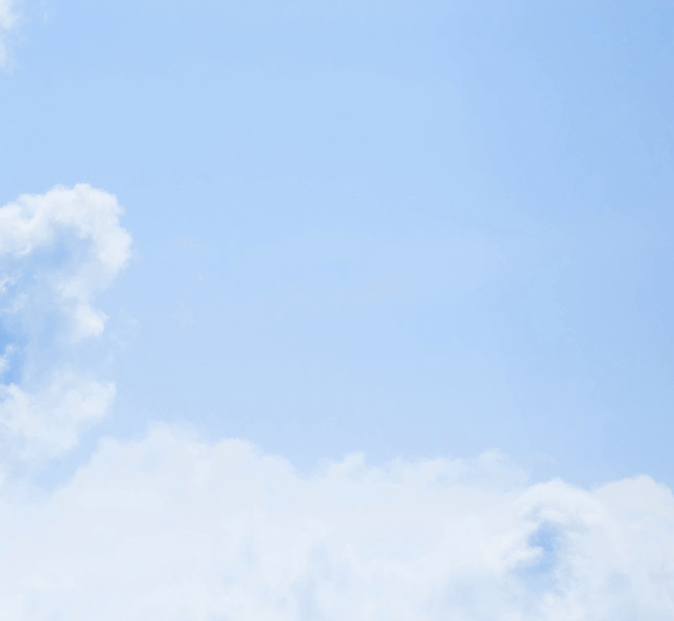 Blue sky with clouds